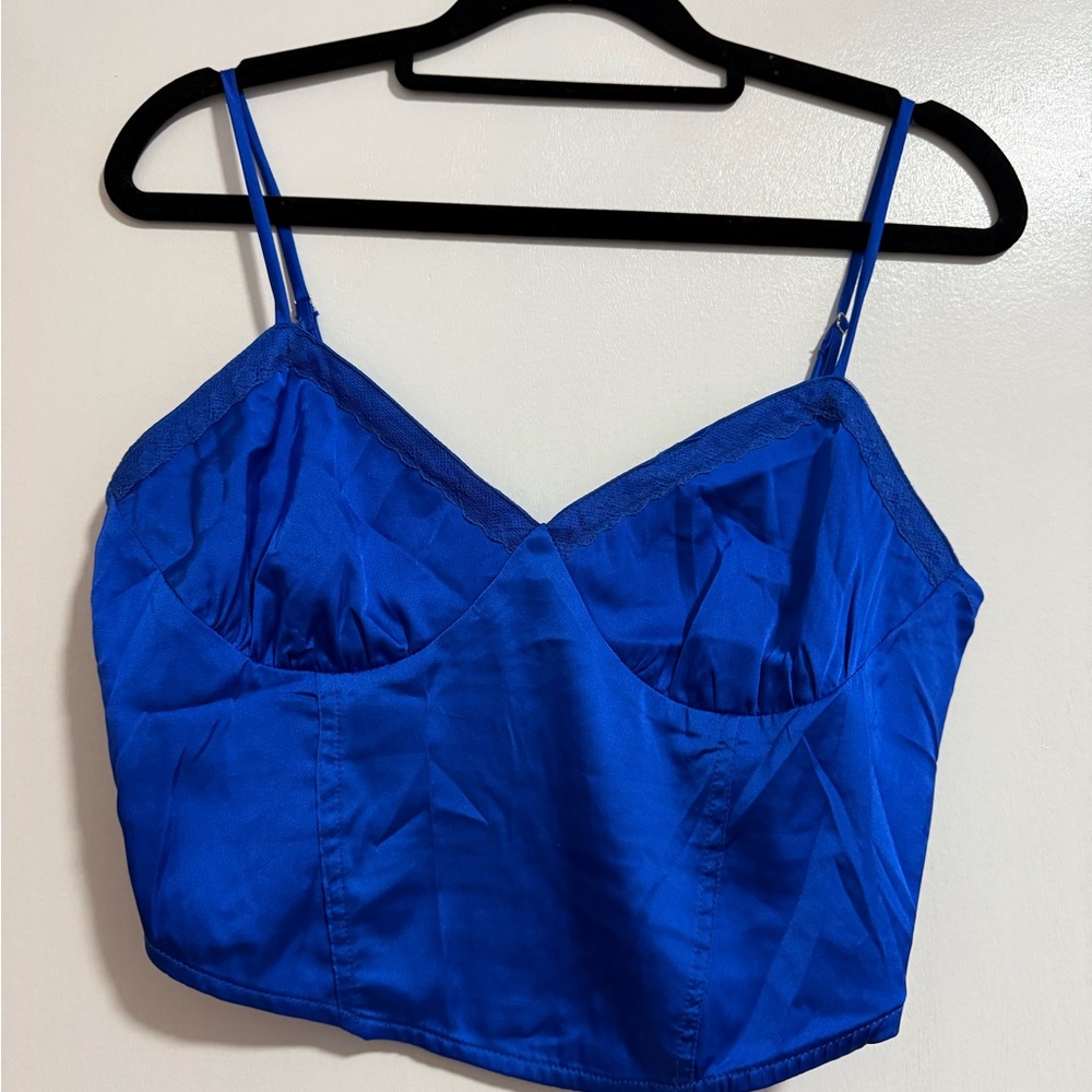 Cotton Candy Royal Blue Top